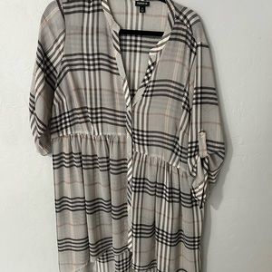 Torrid plaid dress! size 2x! great condition!